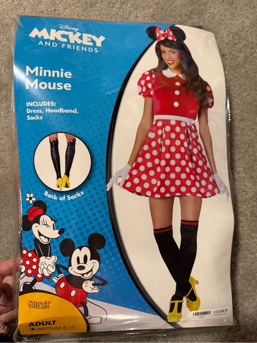 Disney Minnie Mouse Adult Costume